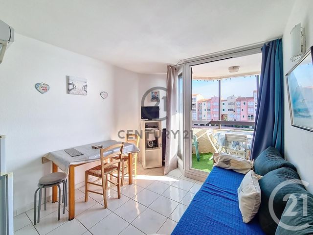 Appartement Studio cabine à vendre - 2 pièces - 20.13 m2 - LE BARCARES - 66 - LANGUEDOC-ROUSSILLON - Century 21 Côte Catalane Immobilier