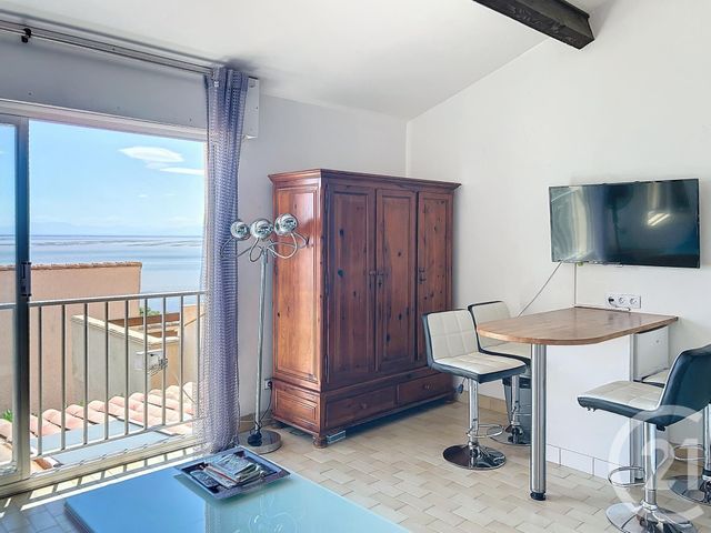 Appartement F1 bis à vendre - 2 pièces - 23.0 m2 - LEUCATE - 11 - LANGUEDOC-ROUSSILLON - Century 21 Côte Catalane Immobilier