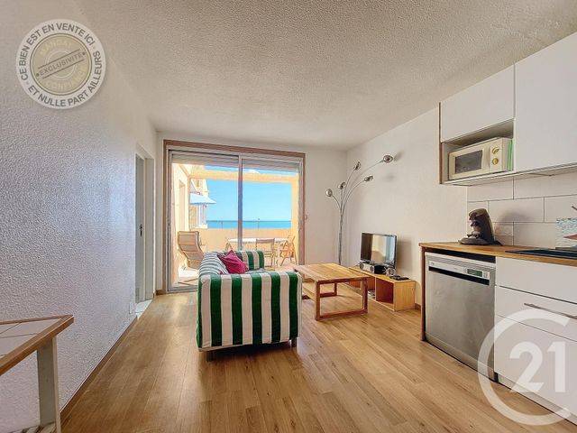 Appartement T3 à vendre - 3 pièces - 38.2 m2 - LEUCATE - 11 - LANGUEDOC-ROUSSILLON - Century 21 Côte Catalane Immobilier