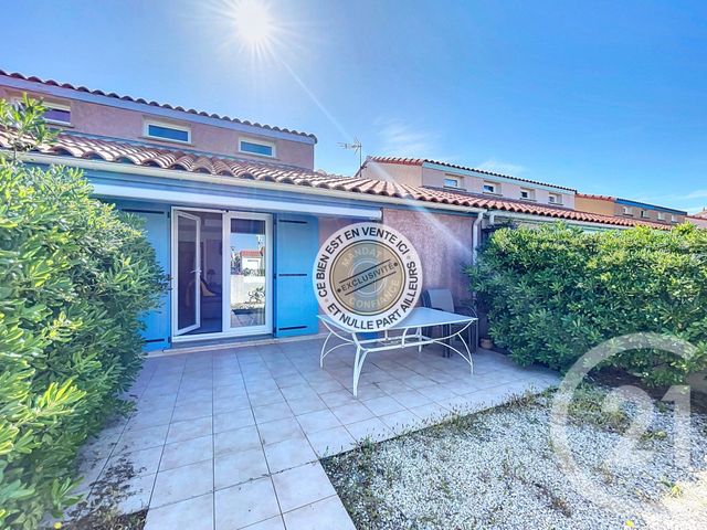 maison à vendre - 3 pièces - 45.0 m2 - LE BARCARES - 66 - LANGUEDOC-ROUSSILLON - Century 21 Côte Catalane Immobilier