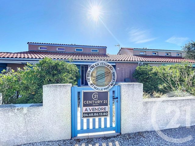 Afficher la photo en grand maison à vendre - 3 pièces - 45.0 m2 - LE BARCARES - 66 - LANGUEDOC-ROUSSILLON - Century 21 Côte Catalane Immobilier