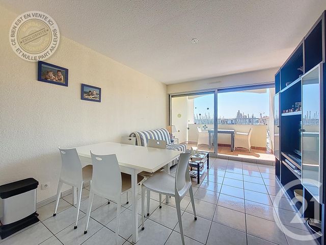 Appartement T2 à vendre - 2 pièces - 37.0 m2 - PORT LEUCATE - 11 - LANGUEDOC-ROUSSILLON - Century 21 Côte Catalane Immobilier