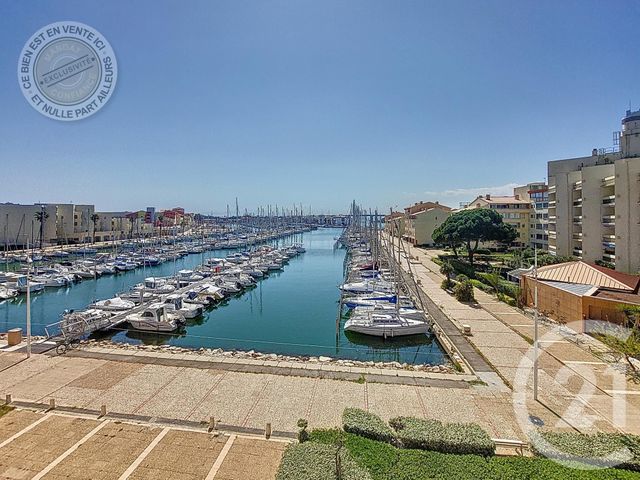 Appartement T2 à vendre - 2 pièces - 37.0 m2 - PORT LEUCATE - 11 - LANGUEDOC-ROUSSILLON - Century 21 Côte Catalane Immobilier