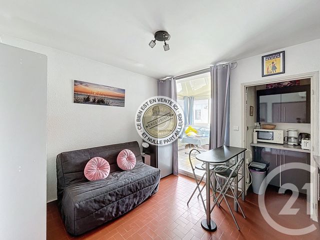 Appartement F2 à vendre - 2 pièces - 31.08 m2 - LE BARCARES - 66 - LANGUEDOC-ROUSSILLON - Century 21 Côte Catalane Immobilier