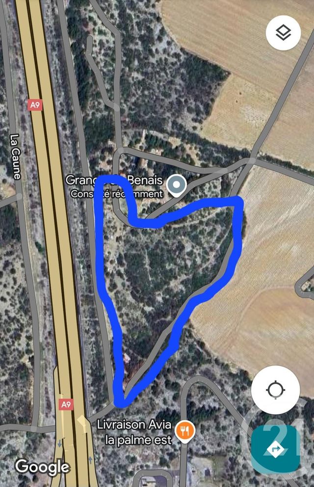 terrain à vendre - 1296.0 m2 - LA PALME - 11 - LANGUEDOC-ROUSSILLON - Century 21 Côte Catalane Immobilier
