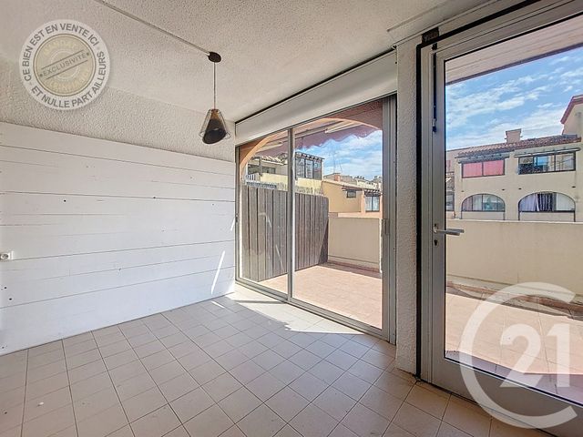 Appartement Studio Cabine à vendre - 1 pièce - 32.3 m2 - LE BARCARES - 66 - LANGUEDOC-ROUSSILLON - Century 21 Côte Catalane Immobilier