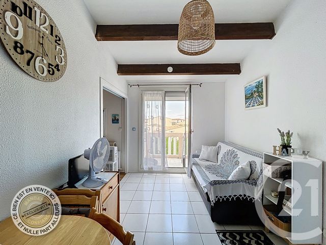 Appartement F2 à vendre - 2 pièces - 23.1 m2 - LE BARCARES - 66 - LANGUEDOC-ROUSSILLON - Century 21 Côte Catalane Immobilier
