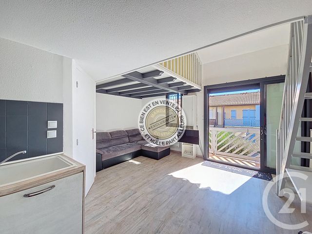 Appartement F2 bis à vendre - 3 pièces - 35.78 m2 - LEUCATE - 11 - LANGUEDOC-ROUSSILLON - Century 21 Côte Catalane Immobilier