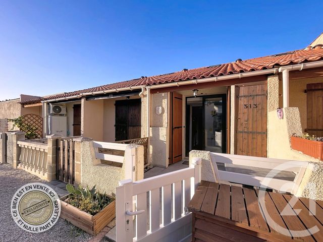 maison à vendre - 2 pièces - 29.44 m2 - PORT LEUCATE - 11 - LANGUEDOC-ROUSSILLON - Century 21 Côte Catalane Immobilier