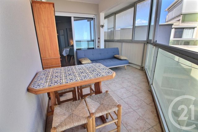 Appartement Studio cabine à vendre - 2 pièces - 24.4 m2 - CANET EN ROUSSILLON - 66 - LANGUEDOC-ROUSSILLON - Century 21 Côte Catalane Immobilier
