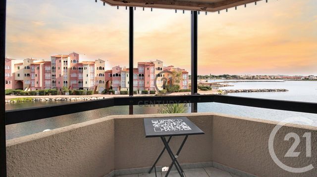 Appartement F1 bis à vendre - 2 pièces - 23.37 m2 - LE BARCARES - 66 - LANGUEDOC-ROUSSILLON - Century 21 Côte Catalane Immobilier