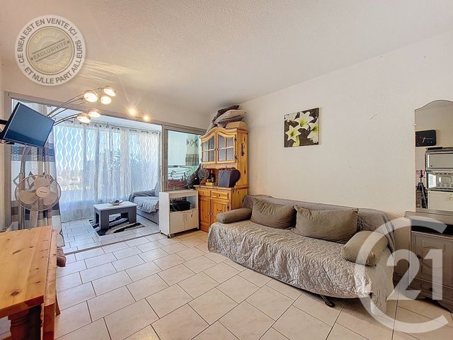 Appartement Studio à vendre - 1 pièce - 25.0 m2 - LE BARCARES - 66 - LANGUEDOC-ROUSSILLON - Century 21 Côte Catalane Immobilier