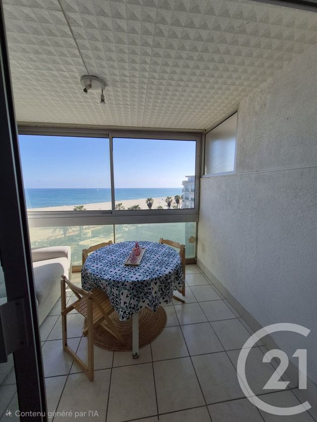 Appartement F1 à vendre - 2 pièces - 30.0 m2 - CANET EN ROUSSILLON - 66 - LANGUEDOC-ROUSSILLON - Century 21 Côte Catalane Immobilier